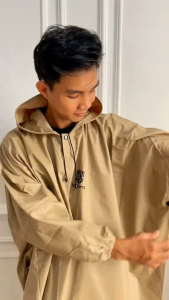Jas Hujan Extrime Ponco & Kelelawar Setelan Baju Celana Bahan Tebal