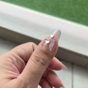 (FREE TOOLKIT) 10 PCS PRESS ON NAILS. HANDMADE NAILS SIZE S