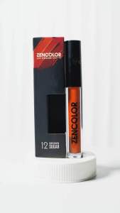 LIPCREAM MATTE ZENCOLOR URBAN TERSEDIA 12 Warna  Lips Gloss Waterproof Ombre