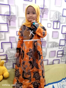 GAMIS ANAK BATIK USIA 3-4 TAHUN UKURAN M
