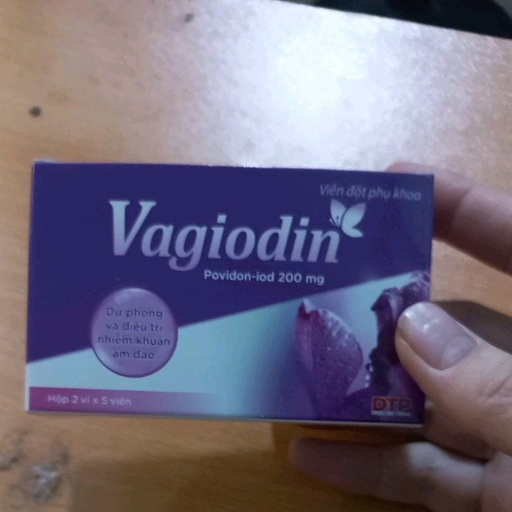 Viên đặt Vagiodin