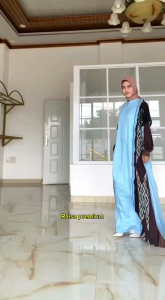 GAMIS RAYON TWILL MIX TENUN JUMBO (Blue sky)