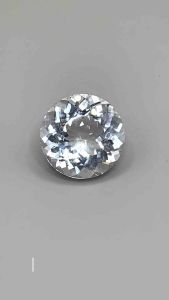 โคตรเพชร💎ธรรมชาติ (Quartz) ของแท้ 36.4ct ขนาด23 มิล สีขาว ไฟดี เนื้อสวยสะอาด