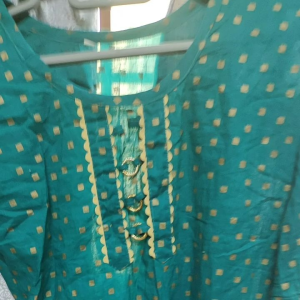 PRELOVED TURQUOISE TOPS WOMEN SIZE M