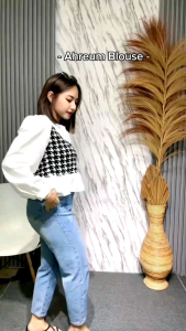 AHREUM BLOUSE / ROLEIN BLOUSE ATASAN WANITA KOREA STYLE / ATASAN WANITA / BLOUSE WANITA / ATASAN WANITA KEKINIAN