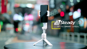 BRICA B-Steady eQ Selfie Smart Gimbal Stabilizer Brica BSteady e Q BSQ Compact Extendable Foldable 360 Rotation
