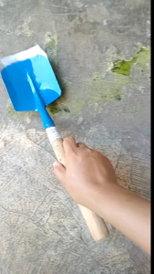 Satu Set Peralatan Berkebun Cangkul Garuk Mini Murah isi 5 Pcs Item Cangkul dan Mini / Sekop Biru / Sabit Gergaji Kecil / dan sendok semen Paket Hemat Perawatan Taman dan Kebun