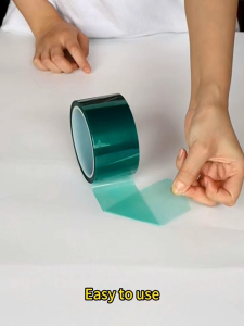 Lakban Anti Panas Green 20mm 30mm 40mm 50mm/ Tape Perekat Isolasi Solasi Tahan Anti Panas Hijau