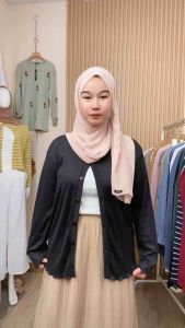 Oriza Big Size Cardigan/ Cardigan Jumbo Ld 120-140 cm/ Outer Korean BB 95-150kg