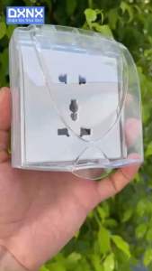 Hộp chống nước ổ cắm điện vuông kích thước 86*86mm