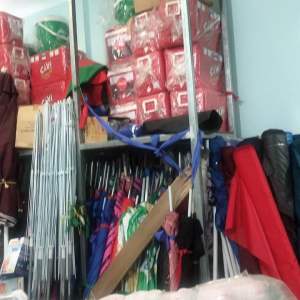 Ô dù chính tâm 12 kèo bán quần áo(giá này chỉ có khúc dù trên)