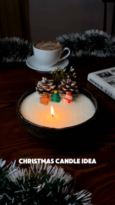 เทียนหิมะ เทียนทราย 400 กรัม