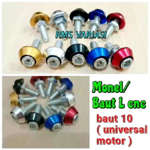 Baut Body & Baut Plat Nomor: Mengenal Bahan CNC Impor & Variasi L Monel