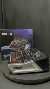 Power mixer 6 channel blackspider ed6 original