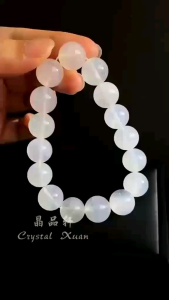 [MY🇲🇾 Ready Stock]12MM 蓝针手串Blue Needle Crystal Bracelet｜改善运势 ✦ 调和气场 ✦ 辟邪避灾｜