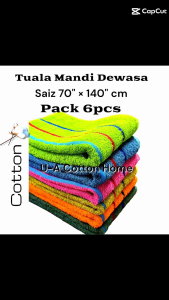 Quick Dry Towel Tebal berkualiti Hotel standard saiz 70 × 140cm Absorbing water soft cotton