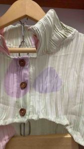 Setelan kulot crop HR/baju anak/baju muslim