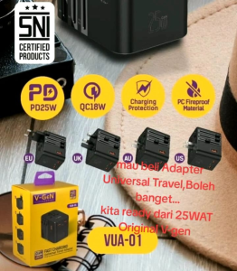 Fast Changer 25W V-gen VUA-01 Universal Travel Adapter