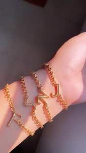 Gelang Tangan Rantai Huruf Xuping CXB03112203