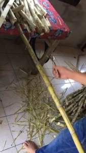 มีดปอกอ้อยด้ามสแตนเลส เกรด304 ใช่ง่าย คมกริบ เบาแรง แข็งแรง ทนทาน