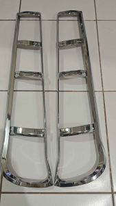 Mitsubishi Adventure 2017 2018 2019 2020 Decorative Taillight Cover Chrome Matte Black