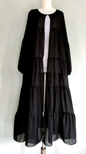 Long Cardi Serut Susun: Ukuran & Warna Beragam