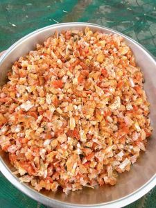 1kg đầu tôm lẫn thịt tôm vụn khô qeo ngọt ngon