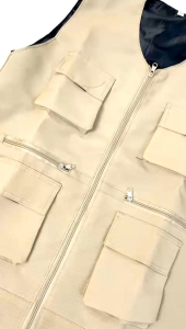 Rompi Lapangan Rompi Multifungsi Rompi Fers Rompi KKN Warna Krem