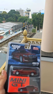 [XESAMSET] mô hình xe BMW Alpina B7 xDrive màu đỏ (Aventurin Red Metallic) kim loại đúc cao cấp