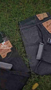 Celana Denim Selvedge Terbaru 13OZ Jeans Panjang Pria