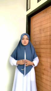 Hijab Segitiga Instan Malay Ratu Bisa 3 model / Kerudung Instan s3 Matt Jersy Haway