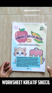 Worksheet Kreatif Sikecil 345kids vol 1 | Worksheet anak umur 2 3 4  praTk PAUD TK 40 Halaman