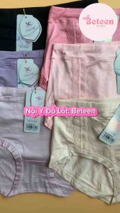 ComBo 3 Quần Lót Nữ Cotton Phom To Lưng Cao  Co Giãn  Quần Chíp Quảng Châu Mát Mịn Thoáng Khí - Nội Y Đồ Lót : BETEEN