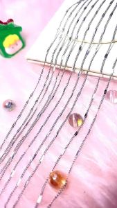 Dây chuyền inox d23 nhuyễn lấp lánh ánh kim Nữ Women