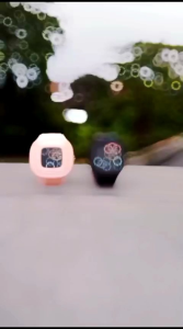 beli 1 gratis 1 Jam tangan LED viral kotak (bisa COD) pria wanita Digital Tahan air Elegan Karet