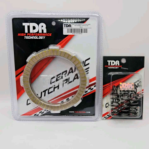 Paket Kampas Kopling + Per Kopling TDR Racing Original KLX 150