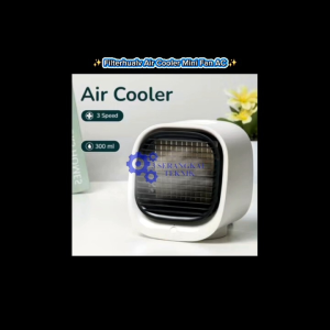 Filterhualv Air Cooler Mini Fan AC Kipas Penyejuk Ruangan 300ml - M201 - White