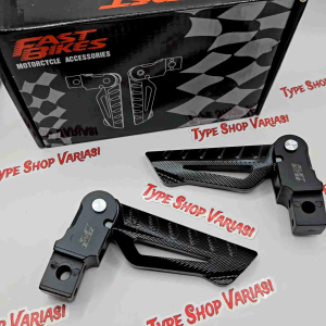 Footstep Step Injakan Belakang Full CNC Fast Bikes Model Lipat Klik Nmax