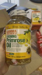 [HÀNG CHÍNH HÃNG] Viên Uống Tinh Dầu Hoa Anh Thảo Hàn Quốc Làm đẹp da cân bằng nội tiết tố nữ ngăn rụng tóc