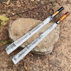 มีดเข้าสวน คมพร้ออม มีดดาย หญ้า มีดถาง 24 นิ้ว ขนาดยาวรวม ด้าม ด้าม