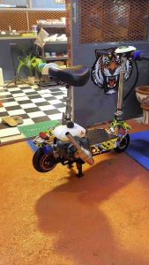 หัวเครื่องตัดหญ้าTiger411(ไทยแท้)พร้อมแต่งท่อสูตรคอบอมสแตนเลสทั้งใบ