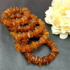 Q1199 Vòng Hổ Phách Nga Natural Amber Vô Định Size Đại Từ 14-18li Cho Nam nữ không kén mệnh - Phong Thuỷ TUDO P