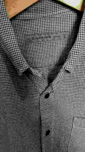 Kemeja Flanel "Giordano" Original Second Size L
