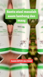 CHITIN CHITOSAN OBAT CHINA ASAM LAMBUNG GERD SERAT CANGKANG KEPITING TIENS ORIGINAL HALAL BPOM ASLI CHITIN CHITOSAN