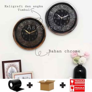 Jam Dinding Minimalis Quartz & Desain Unik