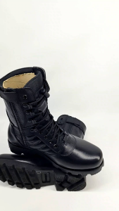 Caanggo-Sepatu PDL Jatah Terbaru 100% Kulit Sapi Sepatu PDL TNI MILITER POLRI SECURITY Terlaris - Lazada
