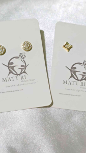 Fashion small stud Earrings Hypoallergenic Non tarnish Matt Ri Quality-013 for women accessories