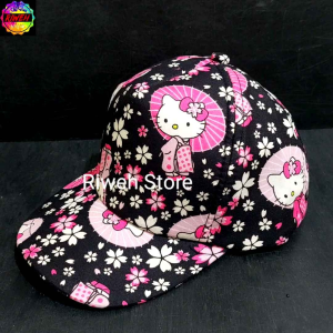 Topi Anak Lucu Motif Karakter & Free Masker Senada