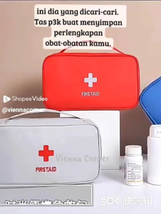 VC First Aid Pouch Tas Obat P3K Tanpa Isi