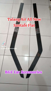 Talang Air Hyundai Santa Fe Flat/Side Visor Super Premium